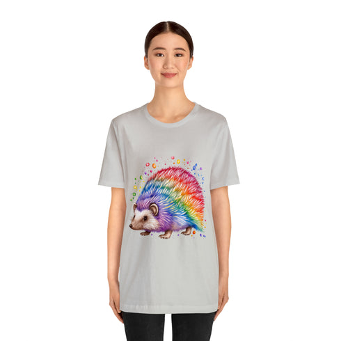Rainbow Hedgehog - Short Sleeve Tee